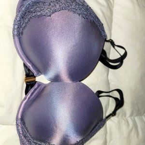 Victoria's Secret Bra Very Sexy Push Up New Cutout back 34DD